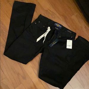 Lucky brand black boot cut jeans